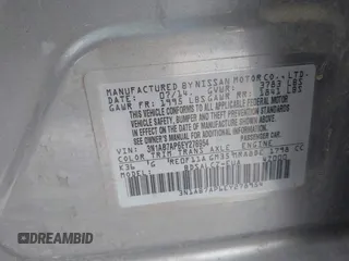 2014 Nissan Sentra S with VIN 3N1AB7AP6EY278954, listed as a IAAI auction lot 42052442 with 119,842 mi miles and . Bid and sale history available at DreamBid. Image 9.