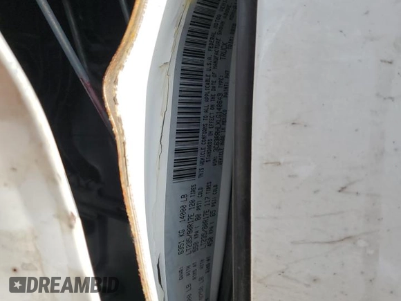 2020 Ram 3500 Big Horn with VIN 3C63RRHLXLG140649, listed as a Copart auction lot 53492934 with 0 mi miles and Salvage Title. Bid and sale history available at carsss.com. Image 12.