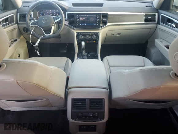 2023 Volkswagen Atlas SE with VIN 1V2JP2CA7PC524835, listed as a Copart auction lot 44734285 with 23,947 mi miles and Salvage title. Bid and sale history available at DreamBid. Image 8.