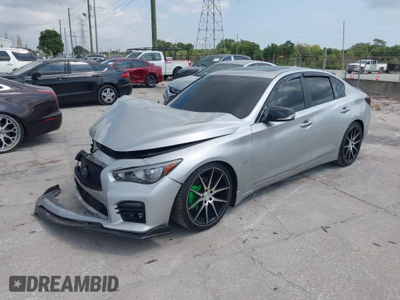 2014 Infiniti Q50 Sport с VIN JN1BV7ARXEM694019, выставлен на аукционе IAAI как лот 42182390 с пробегом 65 904 миль миль и . История ставок и продаж доступна на DreamBid. Изображение 22.