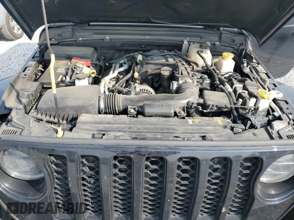 2023 Jeep Gladiator Sport S with VIN 1C6HJTAG7PL517812, listed as a Copart auction lot 60200015 with 38,793 mi miles and Clean title. Bid and sale history available at DreamBid. Image 11.