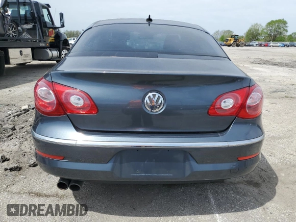 2009 Volkswagen CC Sport with VIN WVWML73C09E554081, listed as a Copart auction lot 55257695 with 65,023 mi miles and Clean Title. Bid and sale history available at carsss.com. Image 6.