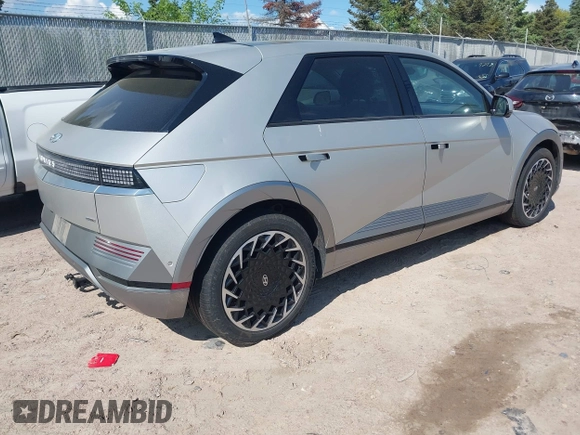 2023 Hyundai Ioniq 5 Limited with VIN KM8KRDAFXPU217823, listed as a IAAI auction lot 42215723 with 37,951 mi miles and . Bid and sale history available at DreamBid. Image 4.
