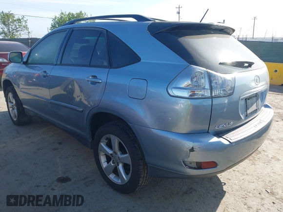 2005 Lexus RX 330 with VIN JTJHA31U450080748, listed as a IAAI auction lot 42095171 with 215,937 mi miles. Bid and sale history available at carsss.com. Image 3.