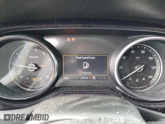 2021 Buick Encore GX Preferred z VIN KL4MMCSL1MB176333, wystawiony jako Copart lot #58804775 z przebiegiem 29 363 mil mil oraz Szkoda całkowita • Salvage title. Historia ofert i sprzedaży dostępna na DreamBid. Obrazek 9.