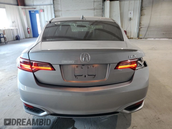 2017 Acura ILX w/Premium/A-SPEC Pkg with VIN 19UDE2F83HA012176, listed as a Copart auction lot 77253674 with 82,920 mi miles and Salvage Title. Bid and sale history available at carsss.com. Image 6.