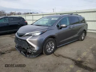 2022 Toyota Sienna XLE с VIN 5TDJSKFC4NS041571, выставлен на аукционе Copart как лот 47062005 с пробегом 50 325 миль миль и Списание • Salvage title. История ставок и продаж доступна на DreamBid. Изображение 1.