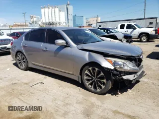 2012 Hyundai Genesis 5.0L R-Spec with VIN KMHGC4DH6CU176802, listed as a Copart auction lot 61242054 with 142,779 mi miles and Salvage Title. Bid and sale history available at carsss.com. Image 4.