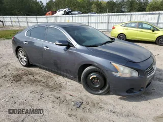 2009 Nissan Maxima SV with VIN 1N4AA51E79C830551, listed as a Copart auction lot 53172235 with 187,747 mi miles and Salvage Title. Bid and sale history available at DreamBid. Image 4.