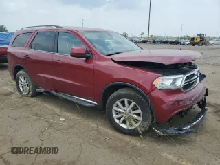 2015 Dodge Durango SXT with VIN 1C4RDJAG0FC120787, listed as a Copart auction lot 59395095 with 125,223 mi miles and Salvage title. Bid and sale history available at DreamBid. Image 4.