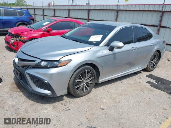 2023 Toyota Camry SE with VIN 4T1G11AK3PU723826, listed as a IAAI auction lot 41903358 with 74,095 mi miles. Bid and sale history available at carsss.com. Image 17.