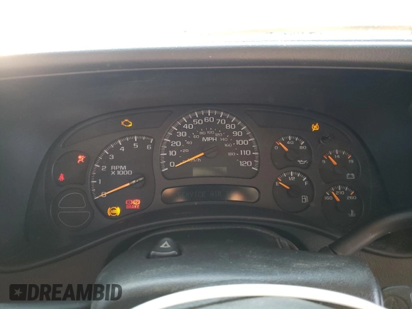 2005 Chevrolet Avalanche LS with VIN 3GNEC12Z75G154147, listed as a Copart auction lot 75171934 with Not Provided miles and Salvage Title. Bid and sale history available at DreamBid. Image 9.