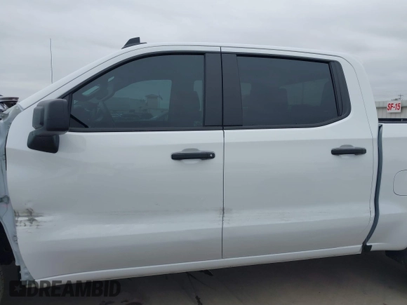 2024 Chevrolet Silverado 1500 Custom with VIN 3GCPABEK1RG423289, listed as a IAAI auction lot 41276637 with 199 mi miles and . Bid and sale history available at DreamBid. Image 15.