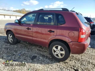 2007 Hyundai Tucson GLS with VIN KM8JM12B57U496876, listed as a Copart auction lot 80195724 with 203,057 mi miles and Clean Title. Bid and sale history available at carsss.com. Image 2.