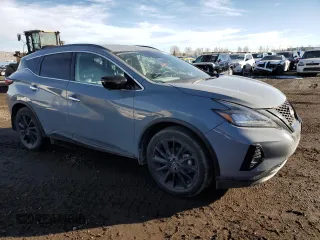 2023 Nissan Murano SL с VIN 5N1AZ2CS9PC124081, выставлен на аукционе Copart как лот 46583065 с пробегом 11 487 миль миль и На запчасти • Non repairable. История ставок и продаж доступна на DreamBid. Изображение 4.