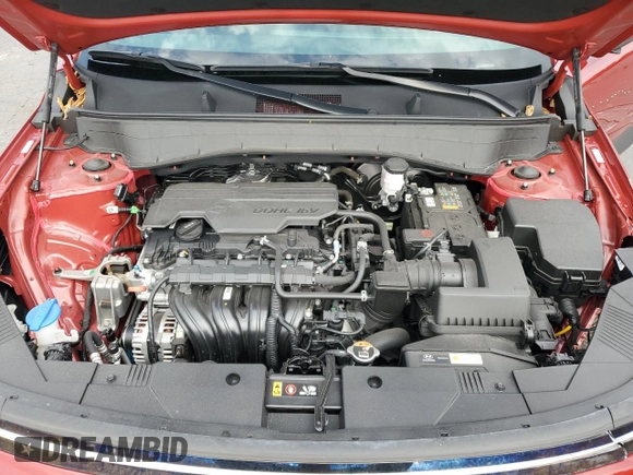 2024 Hyundai Kona SEL with VIN KM8HB3ABXRU103104, listed as a Copart auction lot 59023075 with 9,740 mi miles and Salvage title. Bid and sale history available at DreamBid. Image 12.