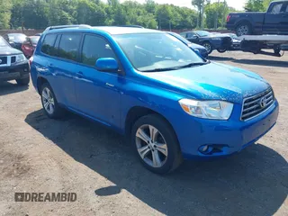 2008 Toyota Highlander Sport z VIN JTEES43A282015199, wystawiony jako IAAI lot #42416724 z przebiegiem 157 606 mil mil oraz . Historia ofert i sprzedaży dostępna na DreamBid. Obrazek 1.