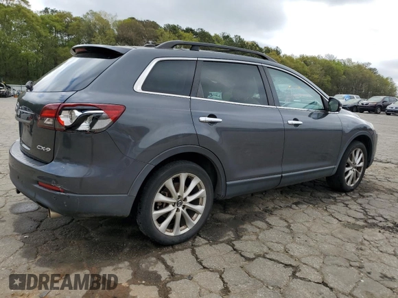 2014 Mazda CX-9 Grand Touring z VIN JM3TB2DA2E0432416, wystawiony jako Copart lot #51324875 z przebiegiem 201 404 mil mil oraz Szkoda całkowita • Salvage title. Historia ofert i sprzedaży dostępna na DreamBid. Obrazek 3.
