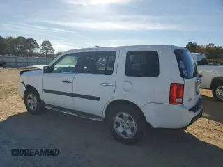 2011 Honda Pilot LX with VIN 5FNYF4H21BB094179, listed as a Copart auction lot 80498764 with 183,544 mi miles and Salvage Title. Bid and sale history available at DreamBid. Image 2.