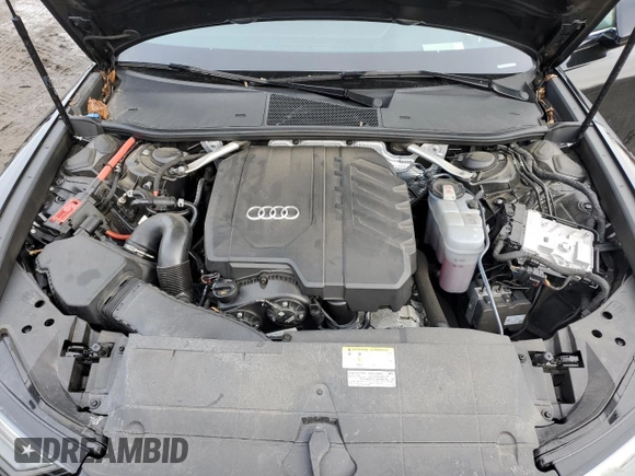 2022 Audi A6 Premium z VIN WAUD3BF22NN016642, wystawiony jako Copart lot #42185744 z przebiegiem 26 066 mil mil oraz . Historia ofert i sprzedaży dostępna na DreamBid. Obrazek 11.
