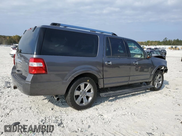 2010 Ford Expedition Max Limited with VIN 1FMJK1K55AEB54958, listed as a Copart auction lot 77677284 with 205,426 mi miles and Salvage Title. Bid and sale history available at DreamBid. Image 3.