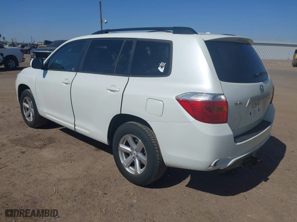 2009 Toyota Highlander with VIN JTEDS41A192082084, listed as a IAAI auction lot 42074005 with 201,324 mi miles. Bid and sale history available at carsss.com. Image 3.