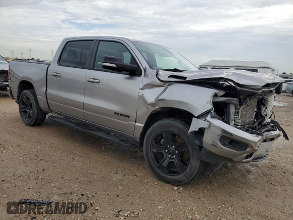 2021 Ram 1500 Big Horn с VIN 1C6RREFG1MN574394, выставлен на аукционе Copart как лот 63209094 с пробегом 46 334 миль миль и Списание • Salvage title. История ставок и продаж доступна на DreamBid. Изображение 4.
