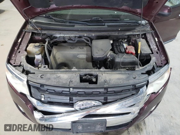 2011 Ford Edge SEL with VIN 2FMDK3JC3BBA96239, listed as a Copart auction lot 52950515 with 242,524 mi miles and Salvage Title. Bid and sale history available at carsss.com. Image 12.