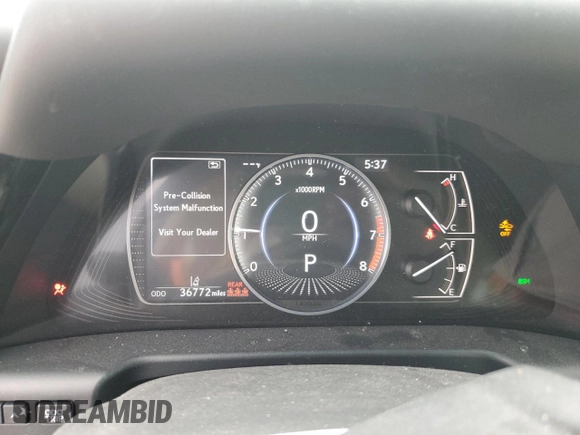 2022 Lexus ES 350 z VIN 58ADZ1B14NU139183, wystawiony jako Copart lot #54049715 z przebiegiem 36 772 mil mil oraz Szkody całkowita. Historia ofert i sprzedaży dostępna na DreamBid. Obrazek 9.