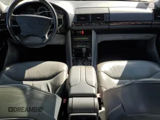 1999 Mercedes-Benz S-Class with VIN WDBGA43G8XA409278, listed as a Copart auction lot 50004695 with 113,570 mi miles and Clean Title. Bid and sale history available at carsss.com. Image 8.