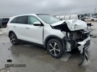 2016 Kia Sorento EX with VIN 5XYPH4A19GG071000, listed as a Copart auction lot 46252865 with 144,707 mi miles and Salvage Title. Bid and sale history available at carsss.com. Image 4.