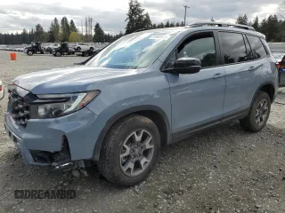 2023 Honda Passport TrailSport with VIN 5FNYF8H64PB009675, listed as a Copart auction lot 51665625 with 39,479 mi miles and Salvage Title. Bid and sale history available at carsss.com. Image 1.