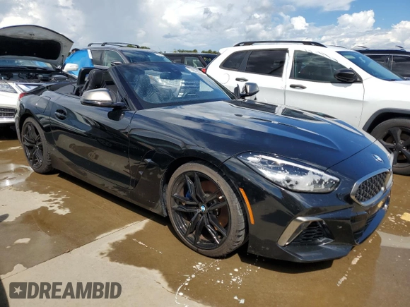 2020 BMW Z4 sDriveM40i z VIN WBAHF9C08LWW33054, wystawiony jako Copart lot #73803034 z przebiegiem Nie podano mil oraz Nie do naprawy. Historia ofert i sprzedaży dostępna na DreamBid. Obrazek 4.