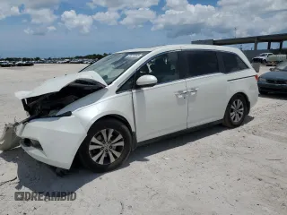 2014 Honda Odyssey EX-L с VIN 5FNRL5H64EB059274, выставлен на аукционе Copart как лот 58615905 с пробегом Не указан миль и Чистый • Clean title. История ставок и продаж доступна на DreamBid. Изображение 1.
