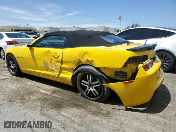 2011 Chevrolet Camaro 1LT with VIN 2G1FB3DD8B9209085, listed as a Copart auction lot 56243525 with 167,238 mi miles and Salvage title. Bid and sale history available at DreamBid. Image 2.