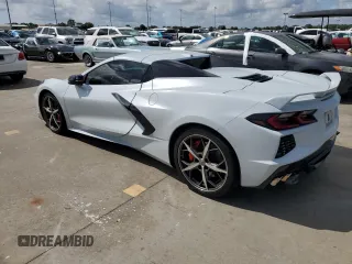 2021 Chevrolet Corvette 3LT with VIN 1G1YC3D42M5123132, listed as a Copart auction lot 75128704 with 0 mi miles and Salvage Title. Bid and sale history available at carsss.com. Image 2.