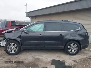 2015 Chevrolet Traverse LT with VIN 1GNKVGKD2FJ230054, listed as a IAAI auction lot 41211551 with 121,466 mi miles and . Bid and sale history available at DreamBid. Image 15.