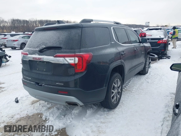2020 GMC Acadia SLT with VIN 1GKKNULS6LZ136667, listed as a IAAI auction lot 41263992 with 81,034 mi miles and . Bid and sale history available at DreamBid. Image 4.