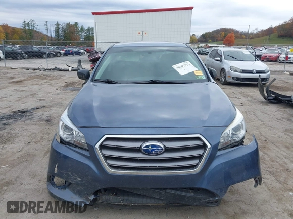 2017 Subaru Legacy with VIN 4S3BNAB65H3013810, listed as a IAAI auction lot 40697926 with 83,851 mi miles. Bid and sale history available at carsss.com. Image 6.
