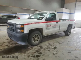 2015 Chevrolet Silverado 1500 Work Truck with VIN 1GCNCPEH5FZ286565, listed as a Copart auction lot 49853695 with 204,537 mi miles and Clean Title. Bid and sale history available at carsss.com. Image 1.