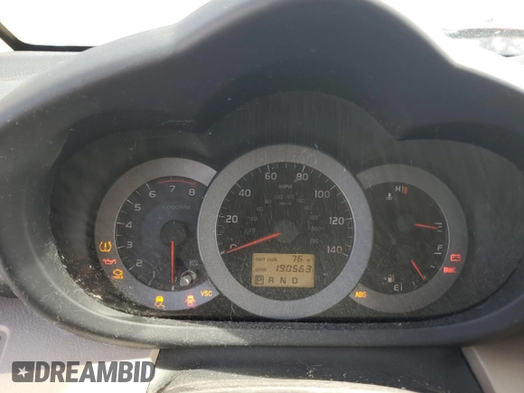 2008 Toyota RAV4 Ltd with VIN JTMZD31V885109585, listed as a Copart auction lot 52382805 with 190,563 mi miles and Clean Title. Bid and sale history available at carsss.com. Image 9.