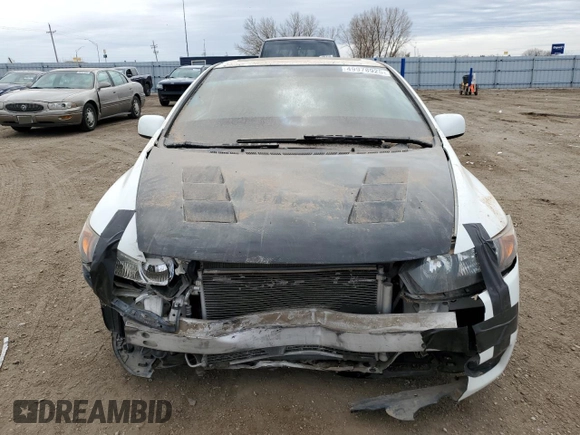 2008 Honda Civic Cpe Si with VIN 2HGFG215X8H708678, listed as a Copart auction lot 49978925 with 143,362 mi miles and Salvage Title. Bid and sale history available at carsss.com. Image 5.