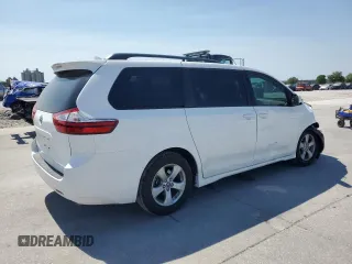 2019 Toyota Sienna LE Auto Access Seat with VIN 5TDKZ3DC4KS993734, listed as a Copart auction lot 53458405 with 6,957 mi miles and Salvage Title. Bid and sale history available at DreamBid. Image 3.