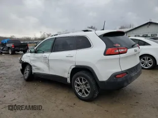 2018 Jeep Cherokee Latitude Plus with VIN 1C4PJLLB2JD622877, listed as a Copart auction lot 46773725 with 83,857 mi miles and Salvage Title. Bid and sale history available at carsss.com. Image 2.