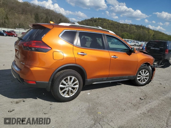2017 Nissan Rogue SL with VIN 5N1AT2MV5HC736385, listed as a Copart auction lot 54344315 with 103,361 mi miles and Salvage Title. Bid and sale history available at carsss.com. Image 3.