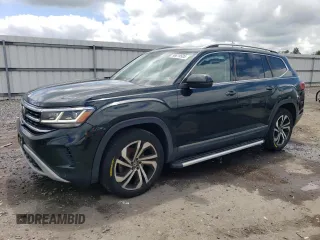 2021 Volkswagen Atlas SEL Premium z VIN 1V2TR2CA8MC516807, wystawiony jako Copart lot #56819505 z przebiegiem 65 111 mil mil oraz Szkoda całkowita • Salvage title. Historia ofert i sprzedaży dostępna na DreamBid. Obrazek 1.