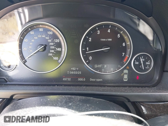 2016 BMW 5 Series 528i xDrive with VIN WBA5A7C59GG146169, listed as a IAAI auction lot 41941330 with 49,732 mi miles. Bid and sale history available at carsss.com. Image 7.