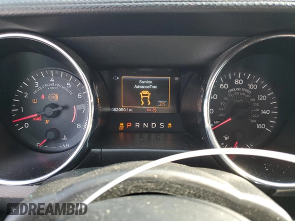 2016 Ford Mustang EcoBoost with VIN 1FA6P8TH3G5321586, listed as a Copart auction lot 55030595 with 82,060 mi miles and Salvage Title. Bid and sale history available at DreamBid. Image 9.