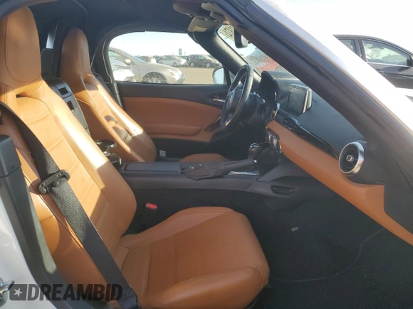 2017 FIAT 124 Spider Classica with VIN JC1NFAEK2H0105829, listed as a Copart auction lot 76741874 with 52,992 mi miles and Clean title. Bid and sale history available at DreamBid. Image 10.