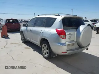 2007 Toyota RAV4 Limited with VIN JTMZK34V775014497, listed as a IAAI auction lot 41593798 with 296,866 mi miles. Bid and sale history available at carsss.com. Image 3.
